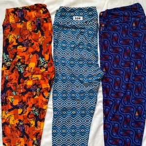 3 Pair New Lularoe TC Leggings